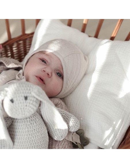 Baby muslin prevleka za vzglavnik White