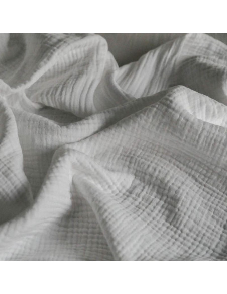 White Muslin Duvet Cover