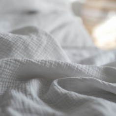 White Muslin Duvet Cover 2