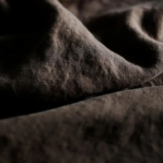 Mocha Linen Duvet Cover 2