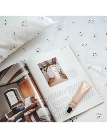 Black Olive Tree Cotton Pillowcase