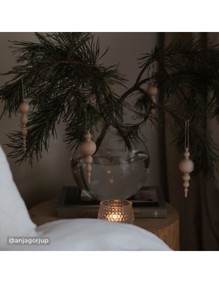 WOODEN ORNAMENT - ICICLE