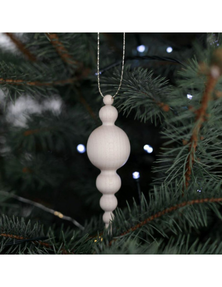 WOODEN ORNAMENT - ICICLE