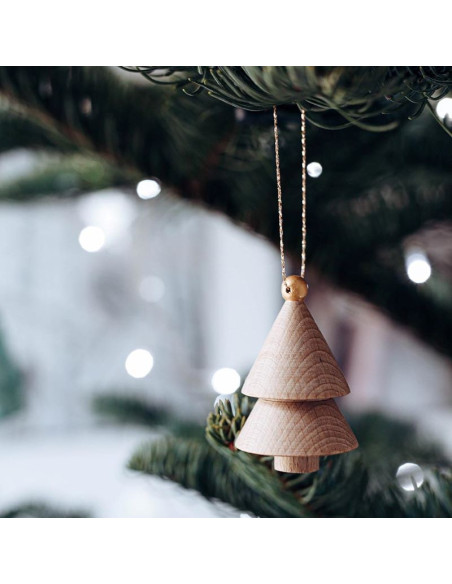 WOODEN ORNAMENT - Tree