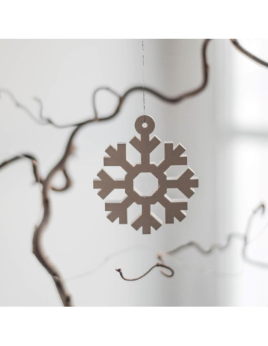 Concrete Ornament - S-noo flake