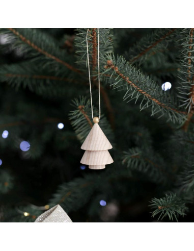 WOODEN ORNAMENT - Tree