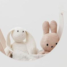 Miffy zajček iz žameta v bež barvi 2