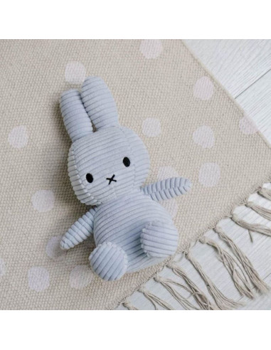 Miffy Zajček iz Korduroja v Ledeno Modri Barvi