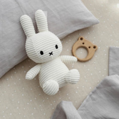 Miffy zajček iz žameta v beli barvi 2
