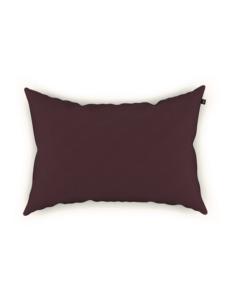 Lanena prevleka za vzglavnik Dark ruby