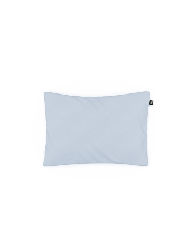 Soft Blue Linen Baby Pillowcase