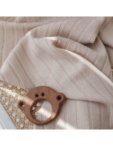 Cashmere Baby Blanket - Truffle