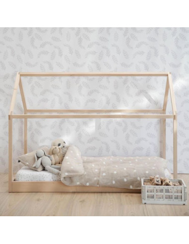 Wooden Toddler House Bed Frame
