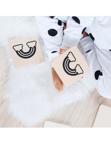 Wooden Memory Game for Kids