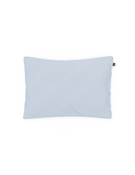 Soft Blue Linen Toddler Pillowcase