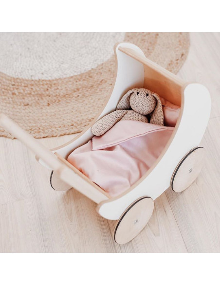 Toy Pram Doll Bedding Set