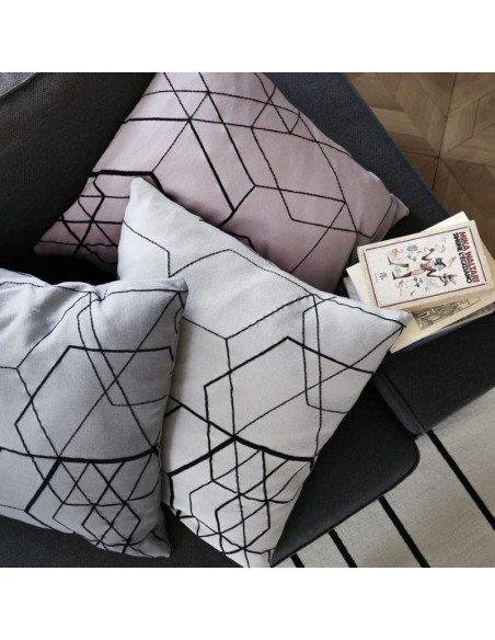 Cushion Cover Matrix - Light Grey