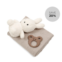 Darilni komplet krem Miffy zajček v škatli