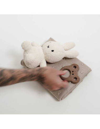 Cream Terry Miffy Popcorn Set in a Gift Box