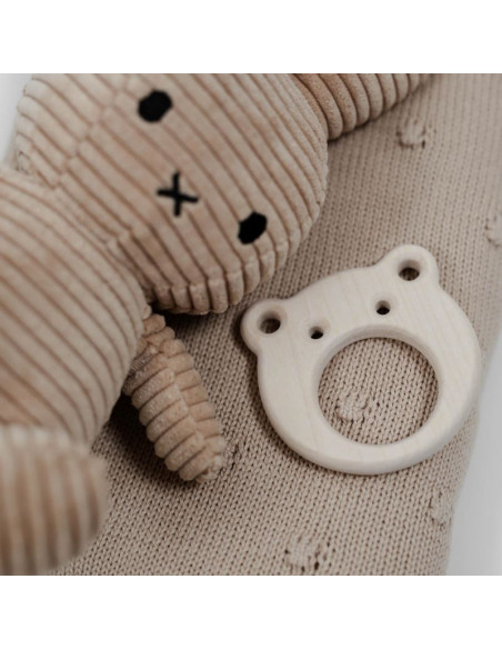 Darilni komplet bež Miffy zajček v škatli