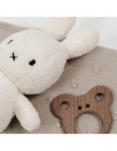 Cream Terry Miffy Popcorn Set in a Gift Box